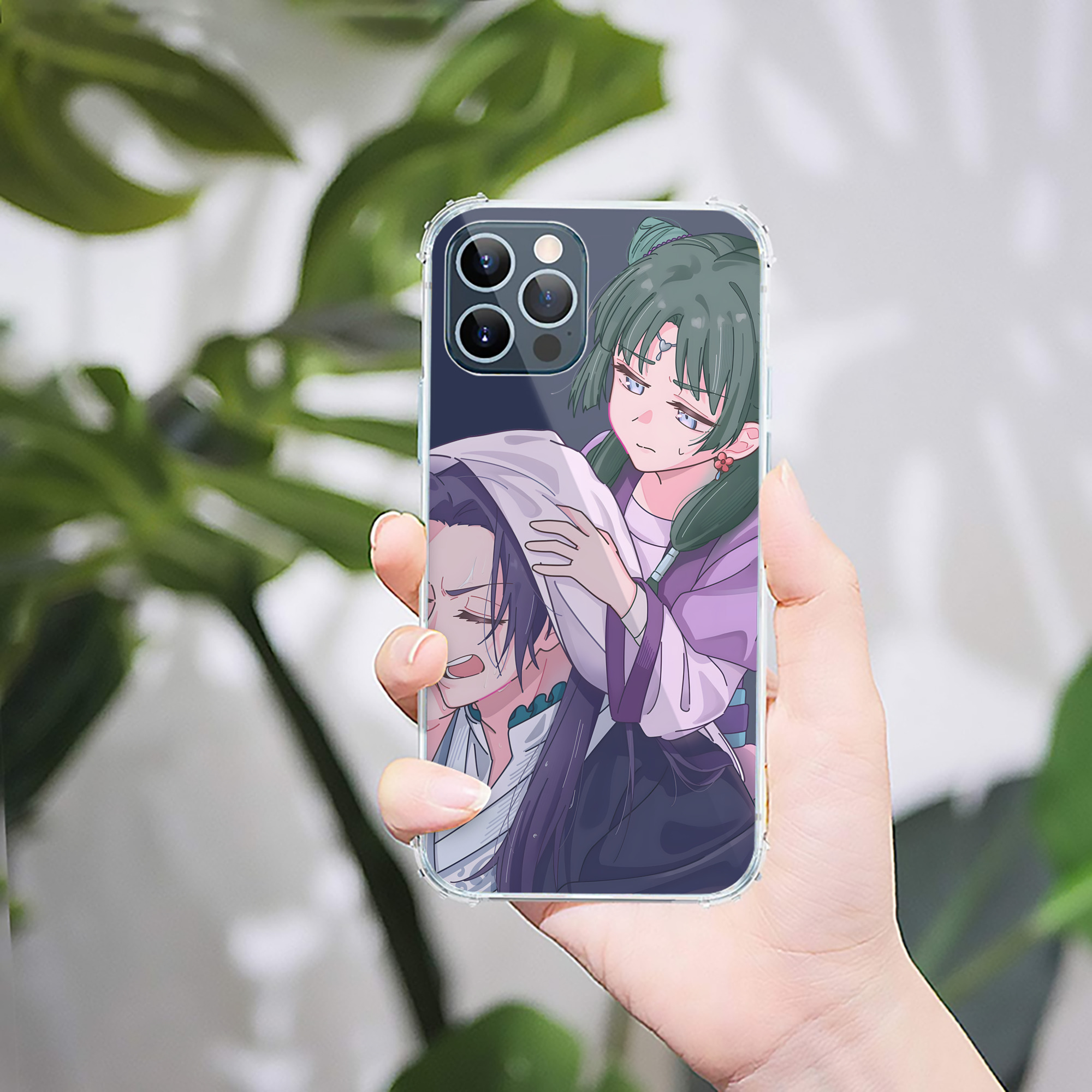 （画像用） 薬屋のひとりごと The Apothecary Diaries 【iPhone 12シリーズ対応】透明スマホケース（クリアソフトケース）